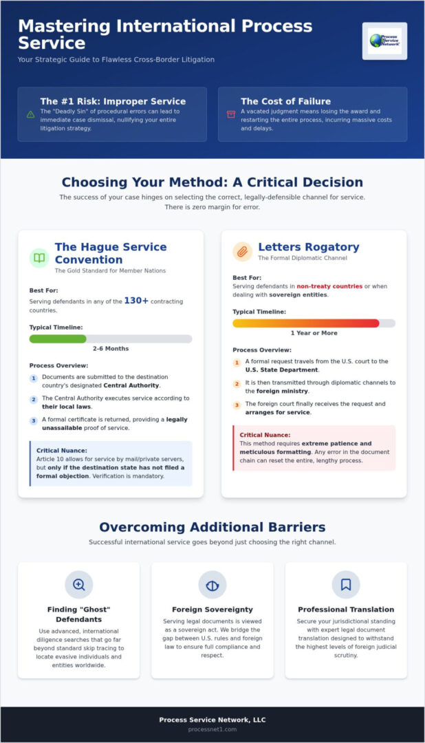 International Process Service: The Definitive Guide to Global Legal Delivery (2026)