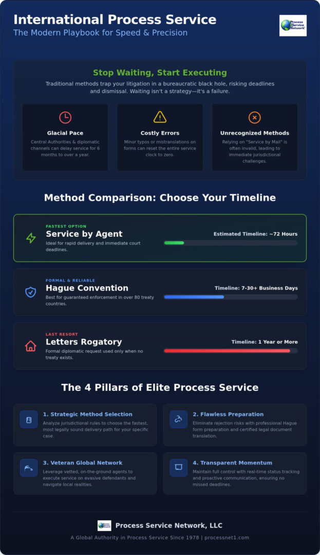 Fast International Process Service: Strategic Tactics for Global Litigation