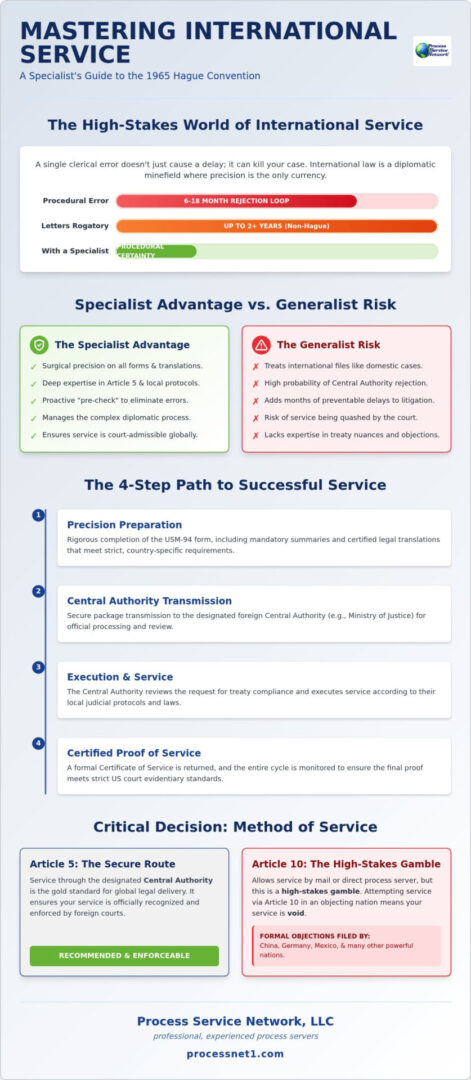 Hague Service Specialists: Navigating International Legal Delivery in 2026