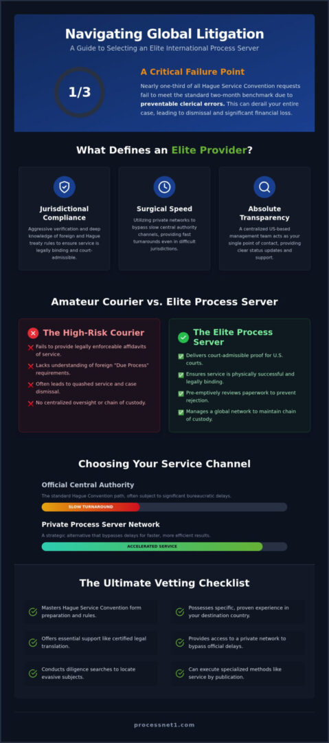 Top International Process Serving Companies: The 2026 Elite Provider Guide