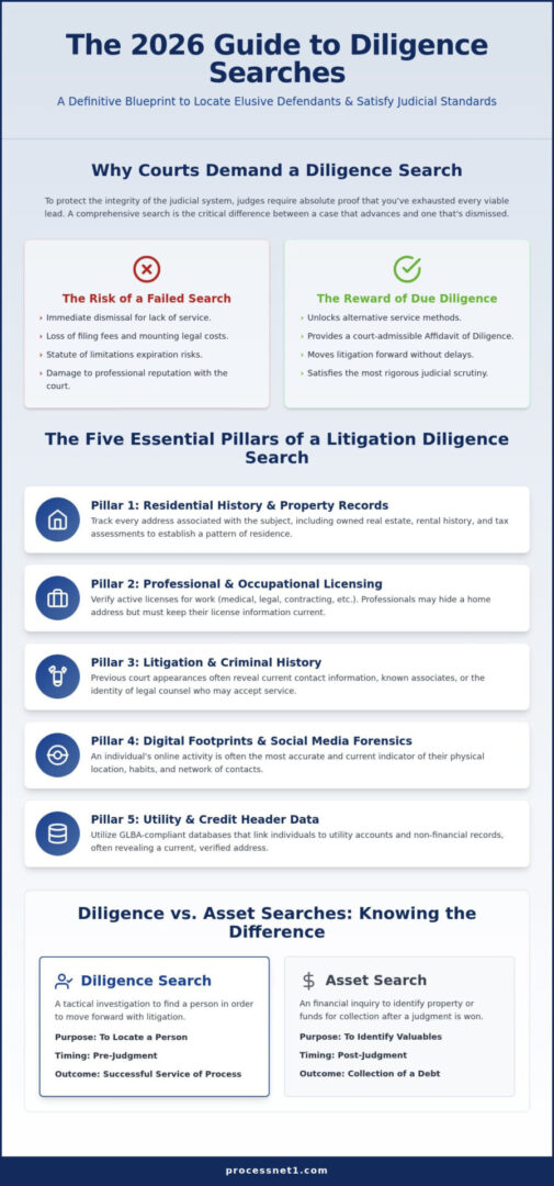 Legal Diligence Search: The 2026 Definitive Guide