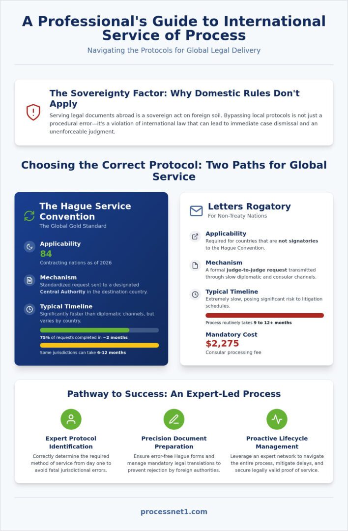 Serving Court Papers Internationally: The 2026 Professional Guide
